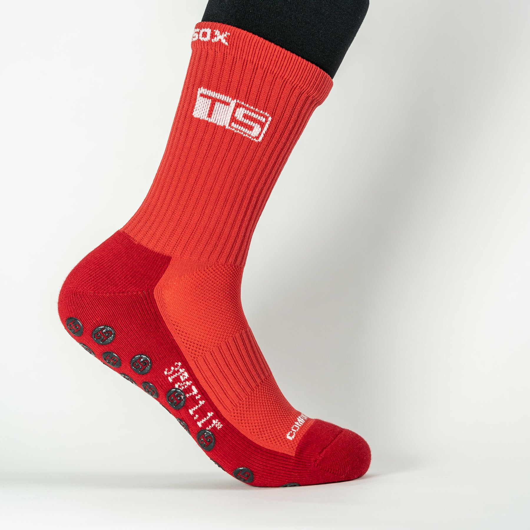 𝔾/𝕊𝕆𝕏 Non-Slip Grip Socks /Red/ – officialgsox