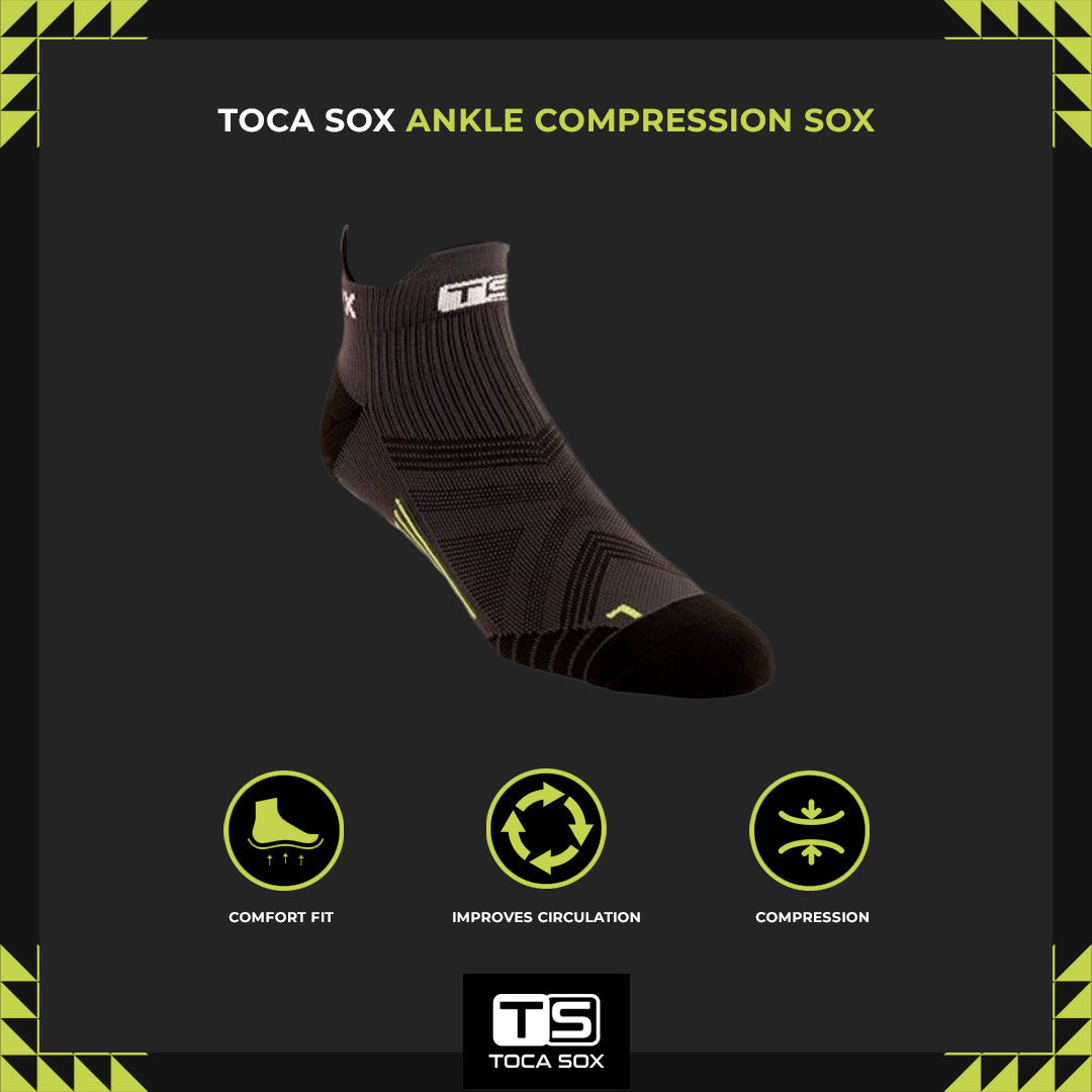 トップス TOCO Ankle Compression Socks – Toca Sox