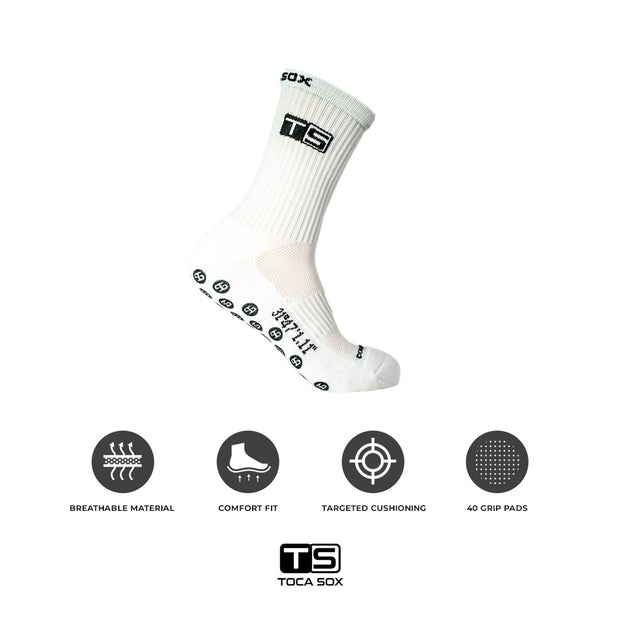 5 Packs Toca Sox Non-Slip Grip Socks 1.0 (Mix and Match)